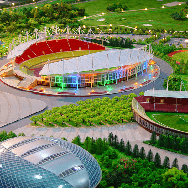 場館建築沙盤模型製作廠家案例