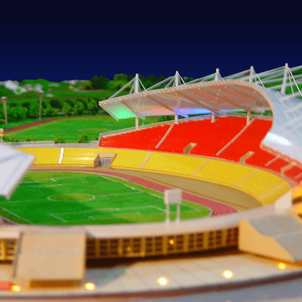 場館建築沙盤模型製作廠家案例