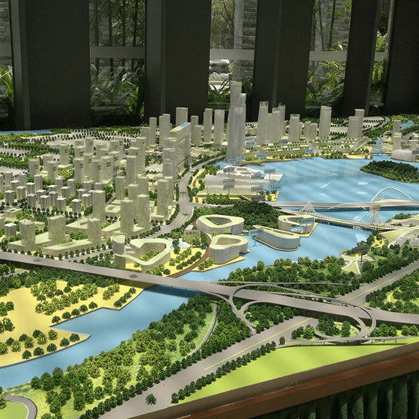 素模白模沙盤模型製作廠家案例