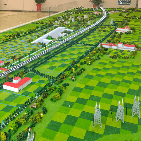 高鐵沙盤模型製作廠家案例