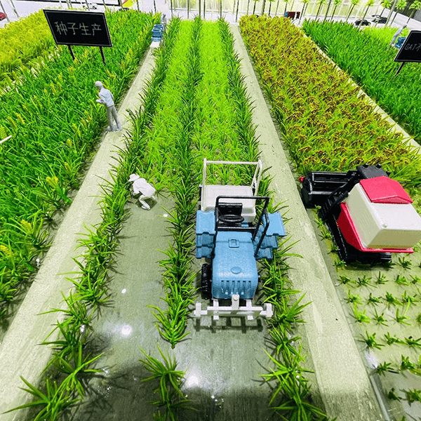 現代農業示範基地沙盤模型製作廠家案例