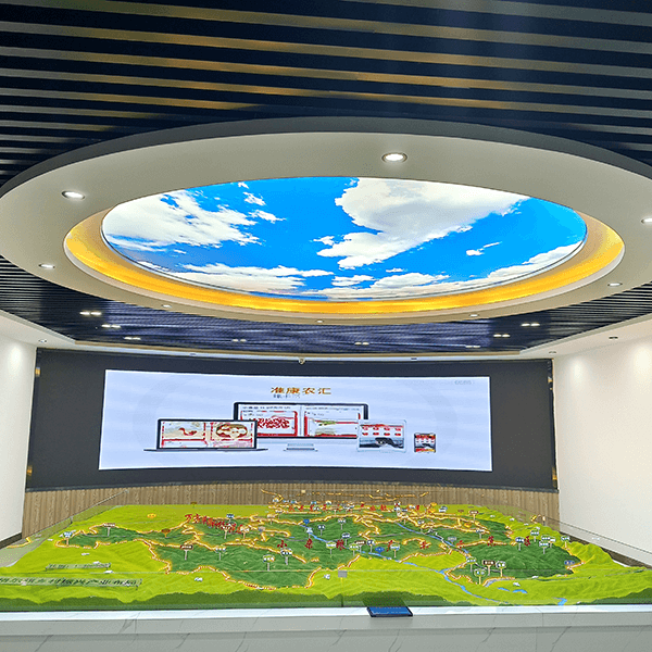 鄉村振興沙盤模型製作廠家案例