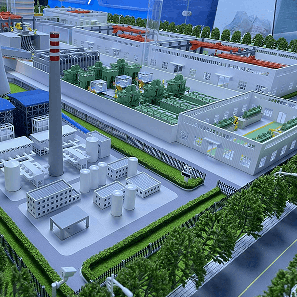 煉鋼廠沙盤模型製作廠家案例