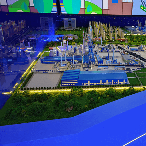 煉鋼廠沙盤模型製作廠家案例