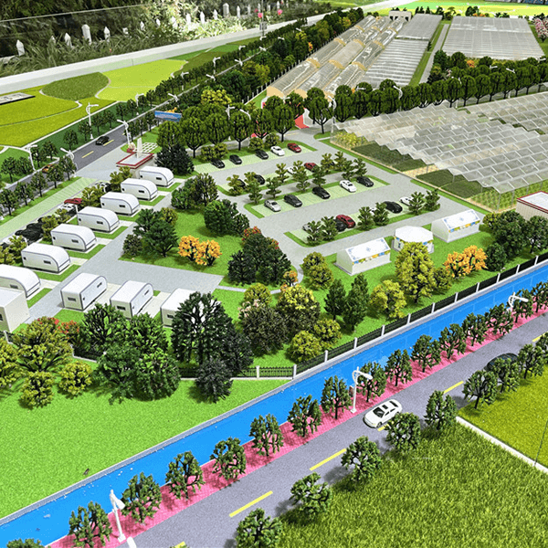 生態觀光農業沙盤模型製作廠家案例