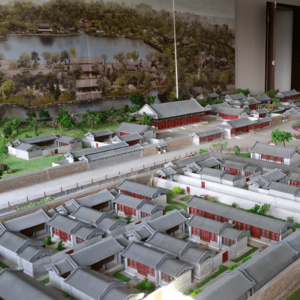 仿古建築沙盤模型製作廠家案例