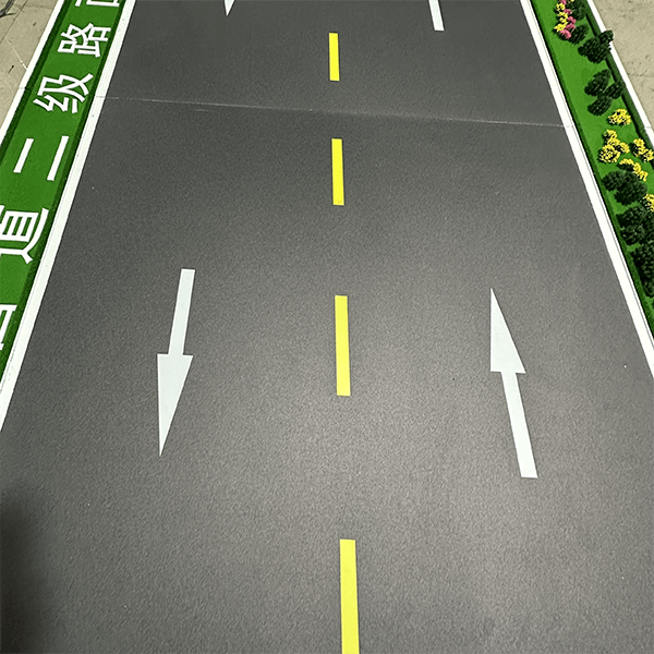 公路路麵養護施工作業沙盤模型製作廠家案例
