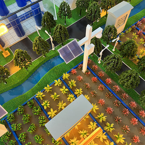 智慧農業灌溉沙盤模型製作廠家案例