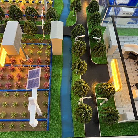 智慧農業灌溉沙盤模型製作廠家案例