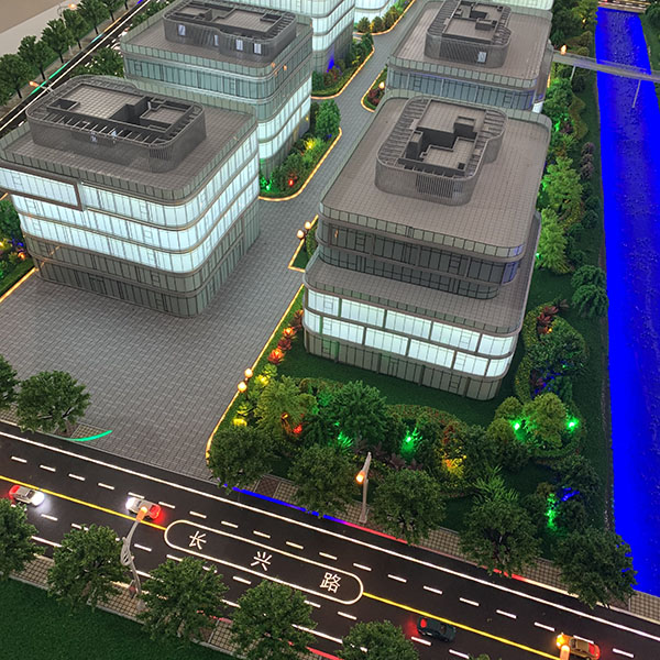 科技園區沙盤模型製作公司案例