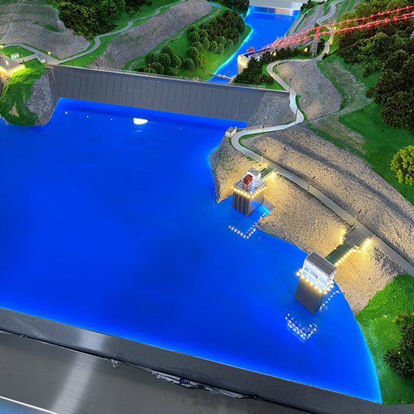 水力發電沙盤模型製作公司案例