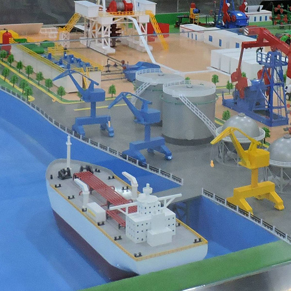 原油勘探沙盤模型製作公司案例